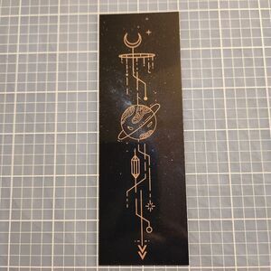 10/$10 Night Sky Bookmark Celestial Geometry Astral Geometric Stars Moon…